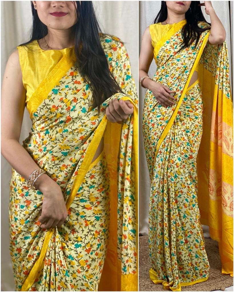 Ever Green Saree