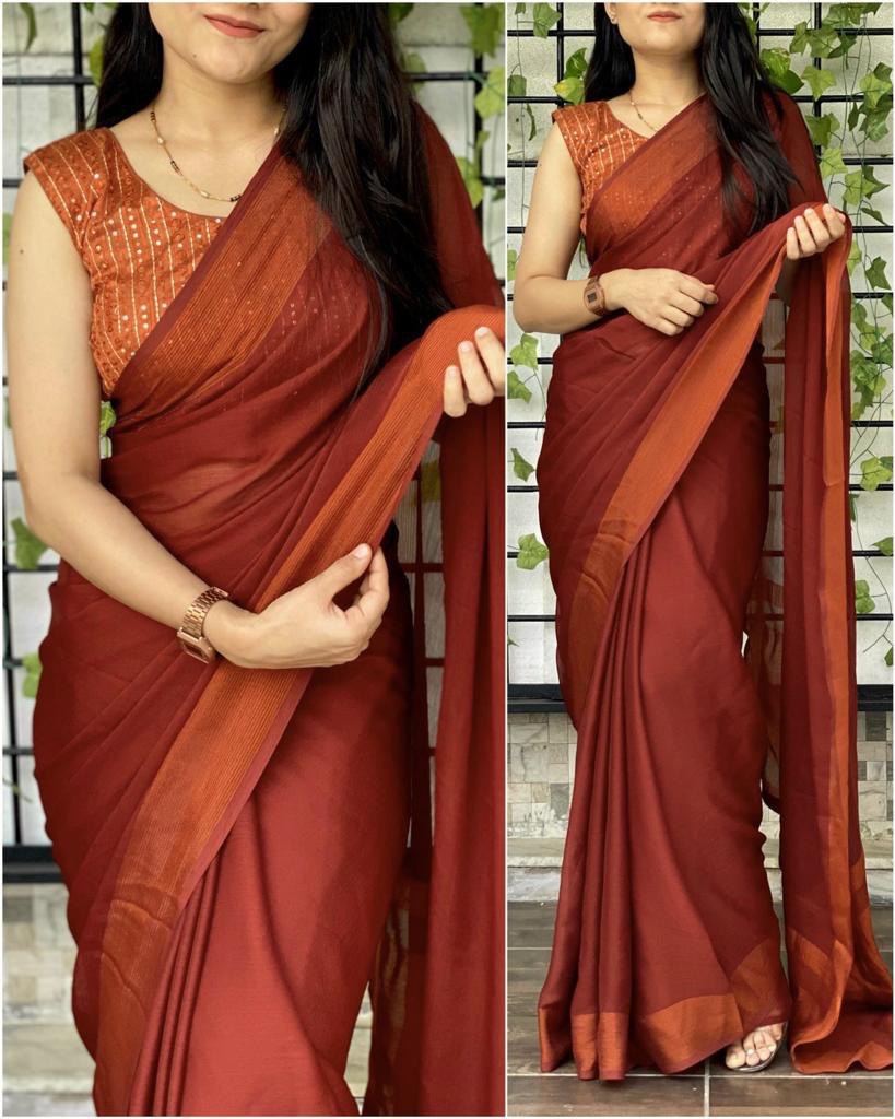 Chiffon Saree