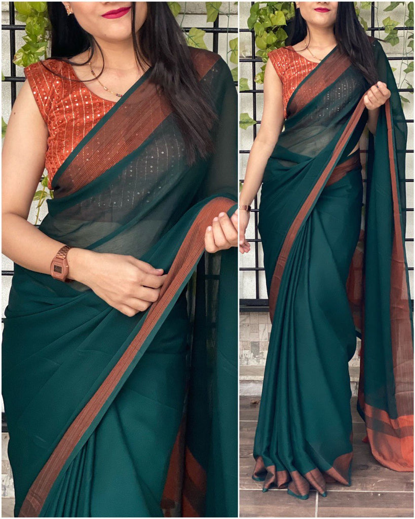 Chiffon Saree