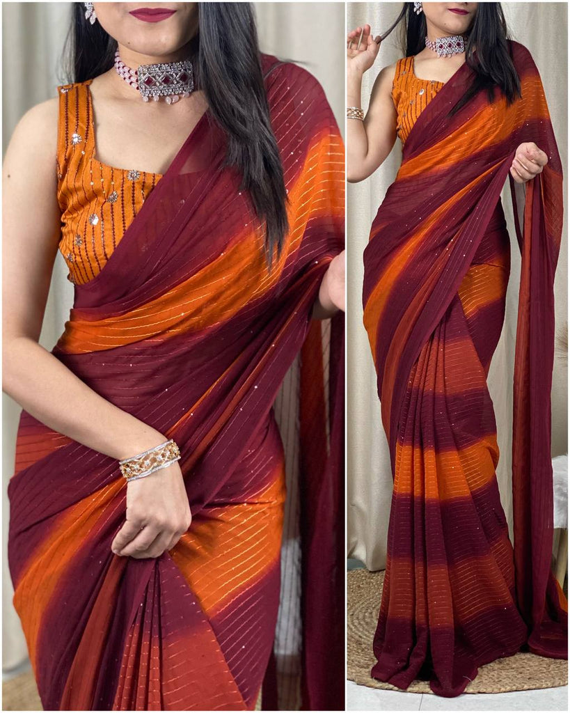 Georgette saree