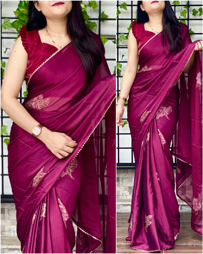 Rongoli Silk saree