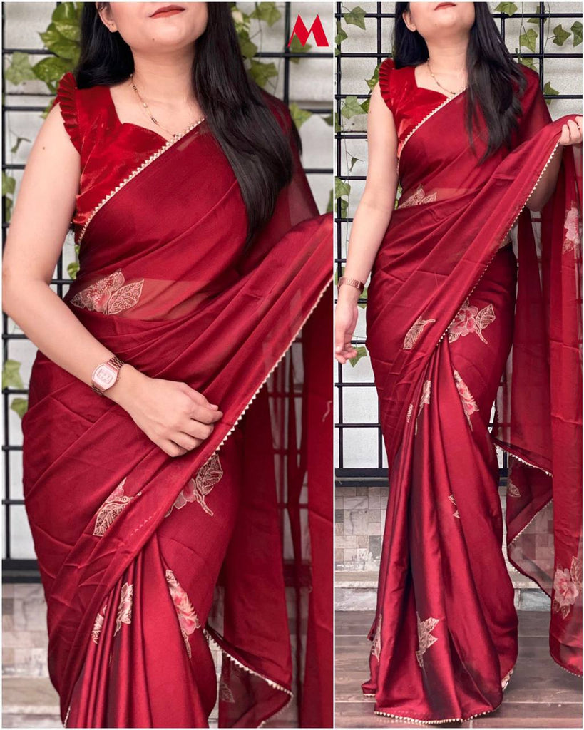 Rongoli Silk saree