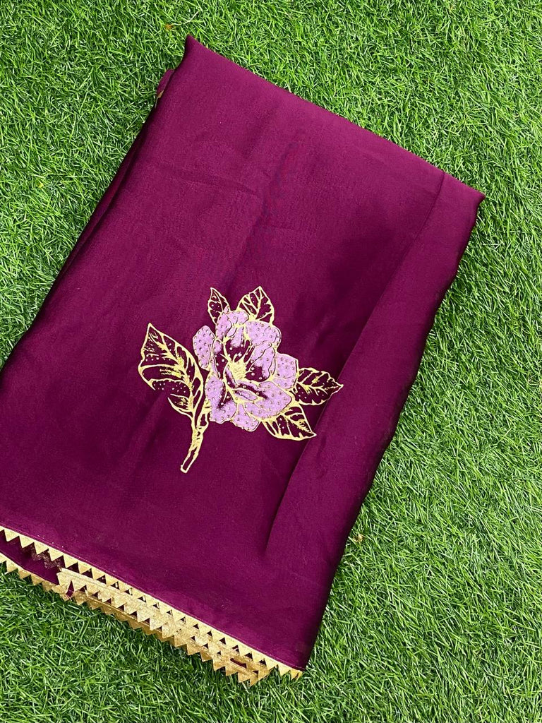 Rongoli Silk saree