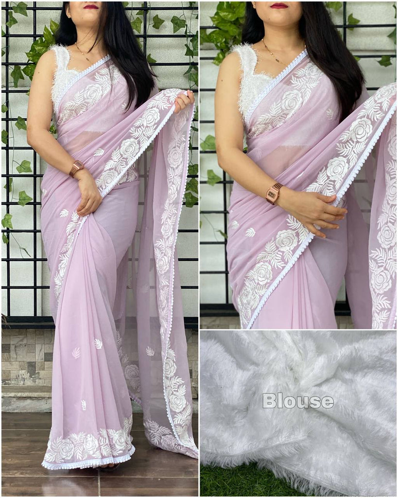 Georgette saree