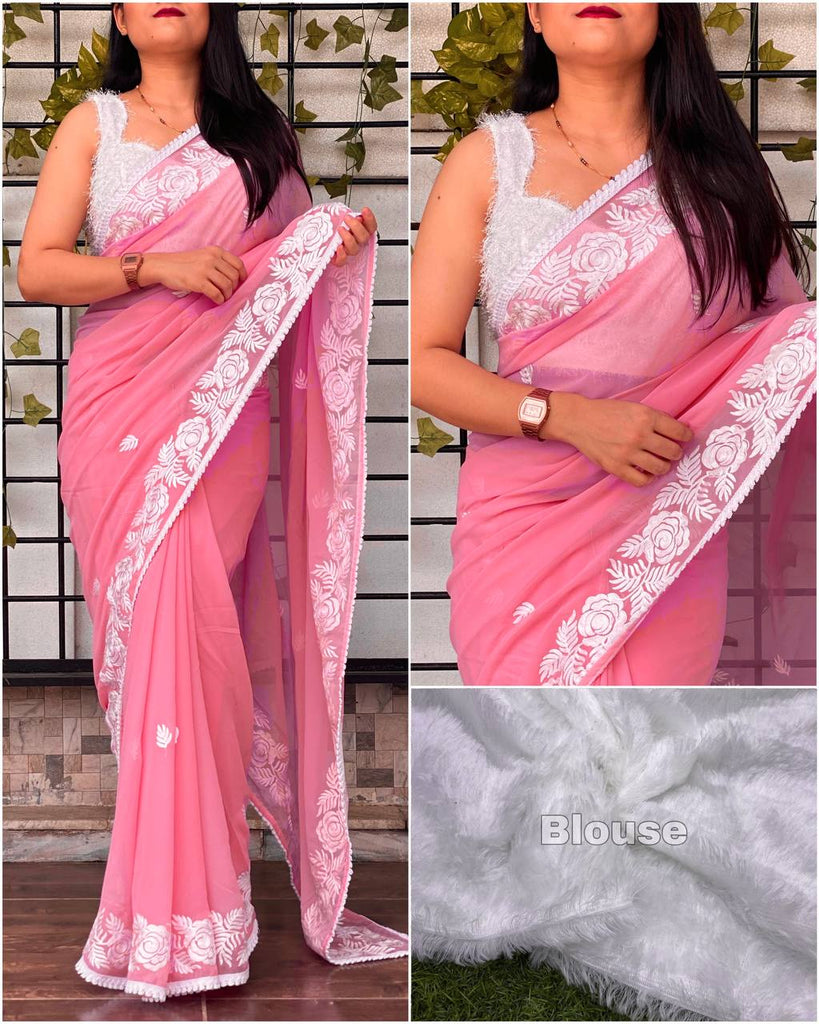 Georgette saree