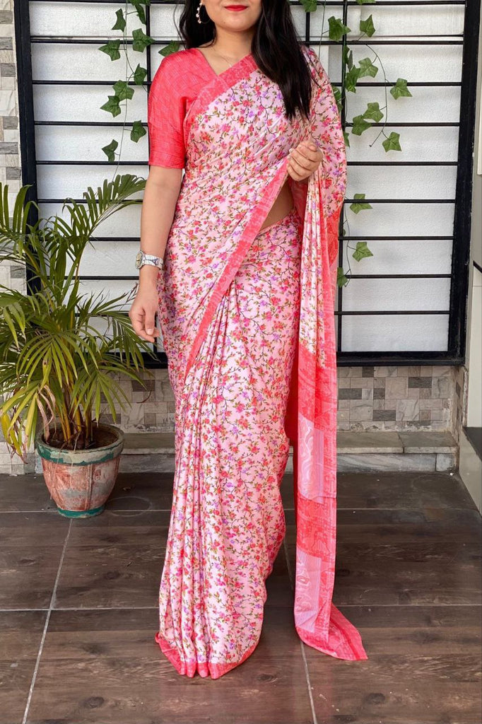 Silk Crape saree