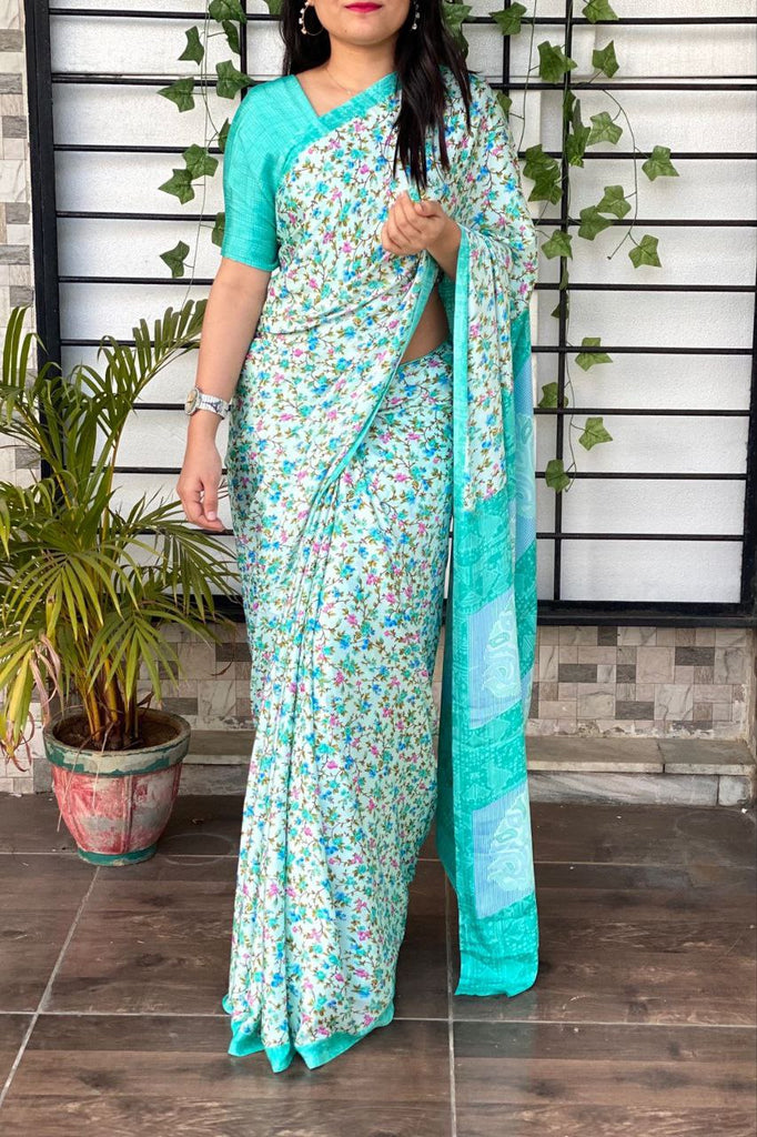 Silk Crape saree