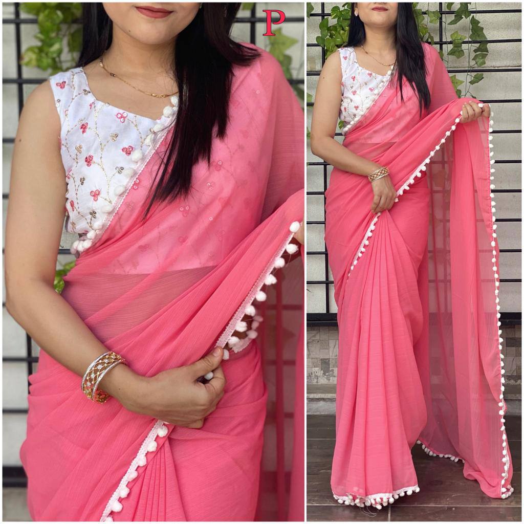 Georgette saree