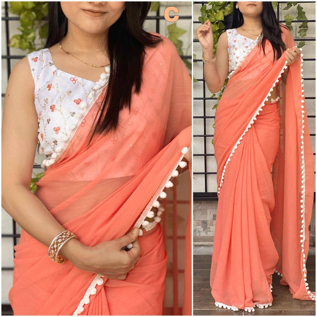 Georgette saree