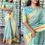 Organza silk saree