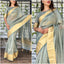 Organza silk saree