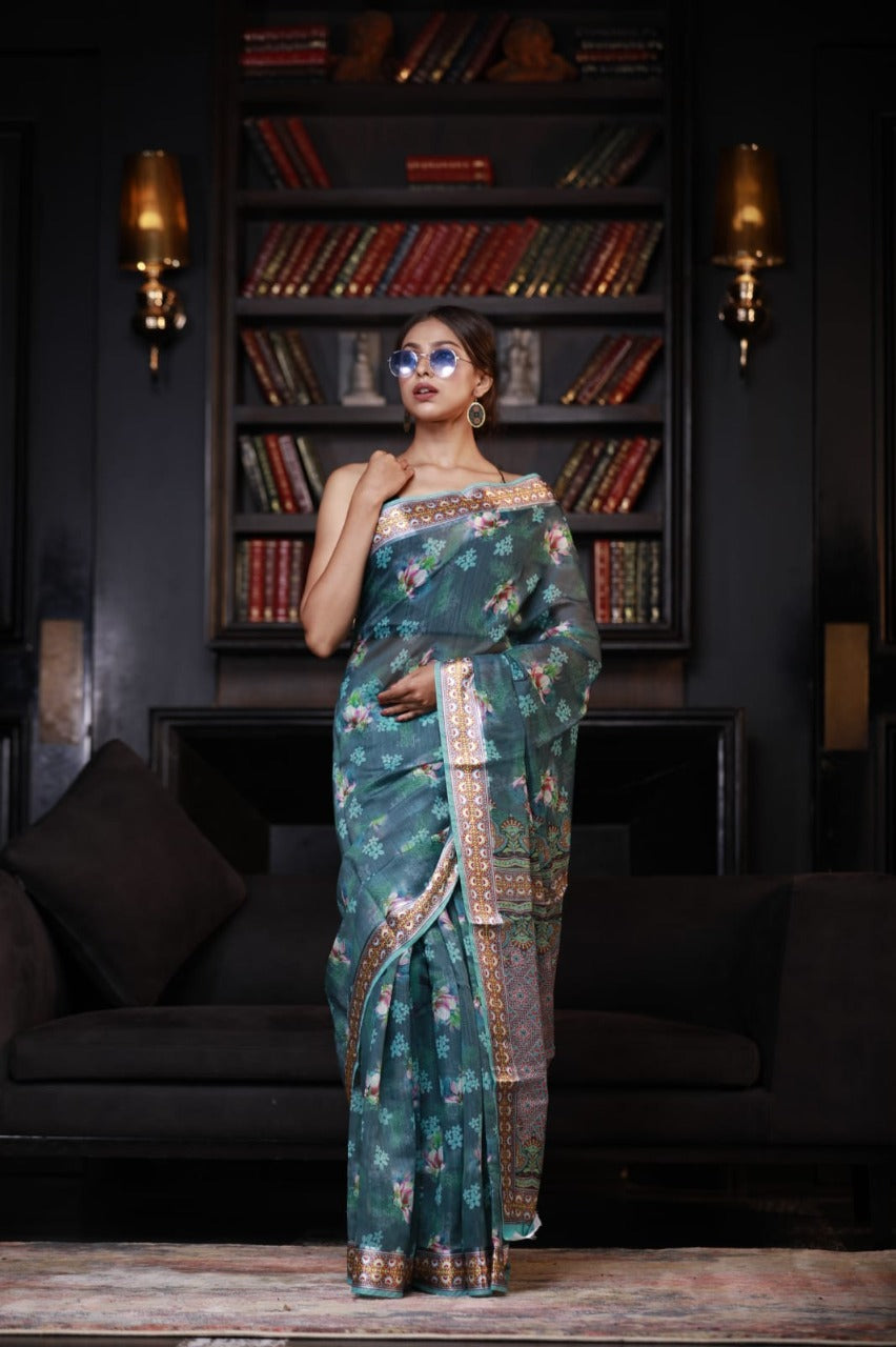 Georgette saree