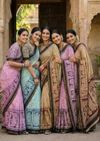 SOFT MULMUL MASLIN COTTON WITH HEVY ZARI BORDER SKY BLUE SAREE WITH BLOUSE