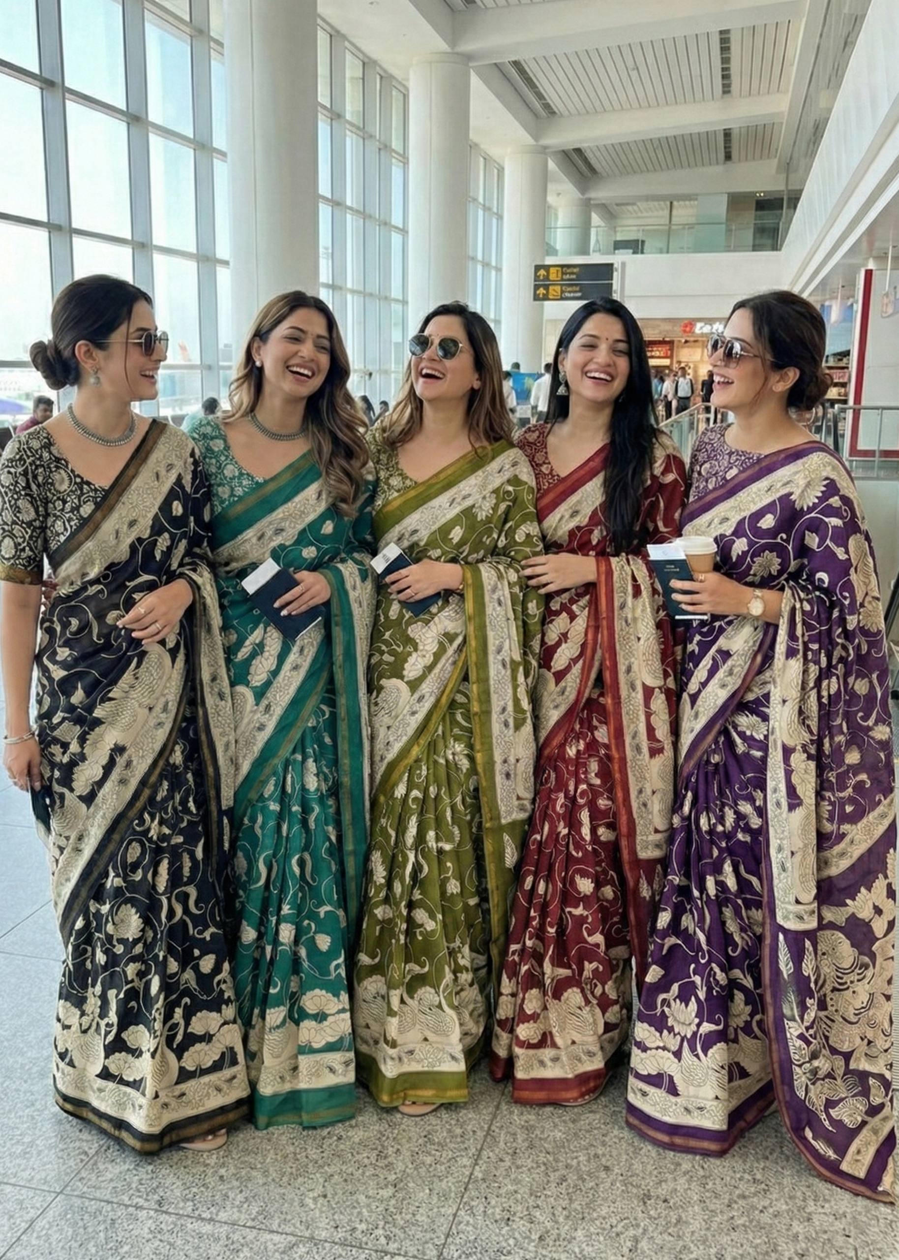SOFT MASLIN COTTON WITH HEVY ZARI BORDER TEAL SAREE WITH BLOUSE