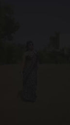 PURE MULMUL COTTON HAND PRINT BLACK SAREE WITH BLOUSE
