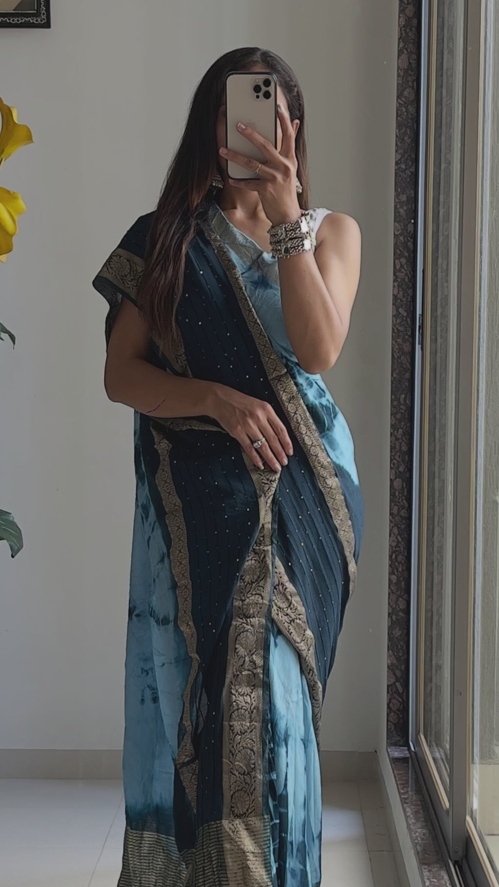 SELFI13 PRIMUM ASSAM SILK NECHRAL SOFT FANCY JACQUARD WITH SIKVANS BORDER DIMANDING WORK LIGHT BLUE SAREE