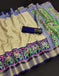 Anushka Ikkat style Cotton Saree