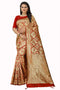 Soft Lichi Silk Cloth Jequard work Saree