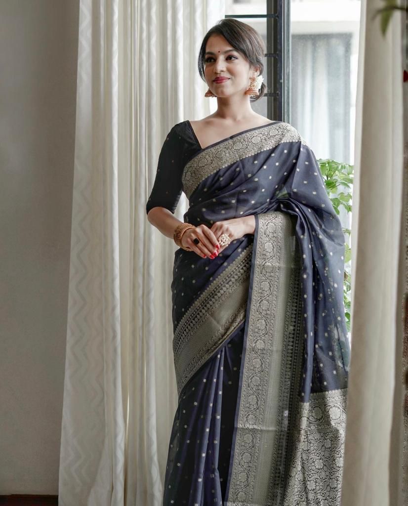 Rich Pallu and Jacquard work Saree 087