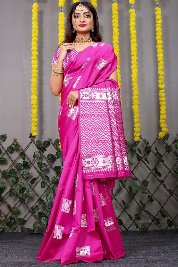 Rich Pallu and Jaquard Work Saree 081