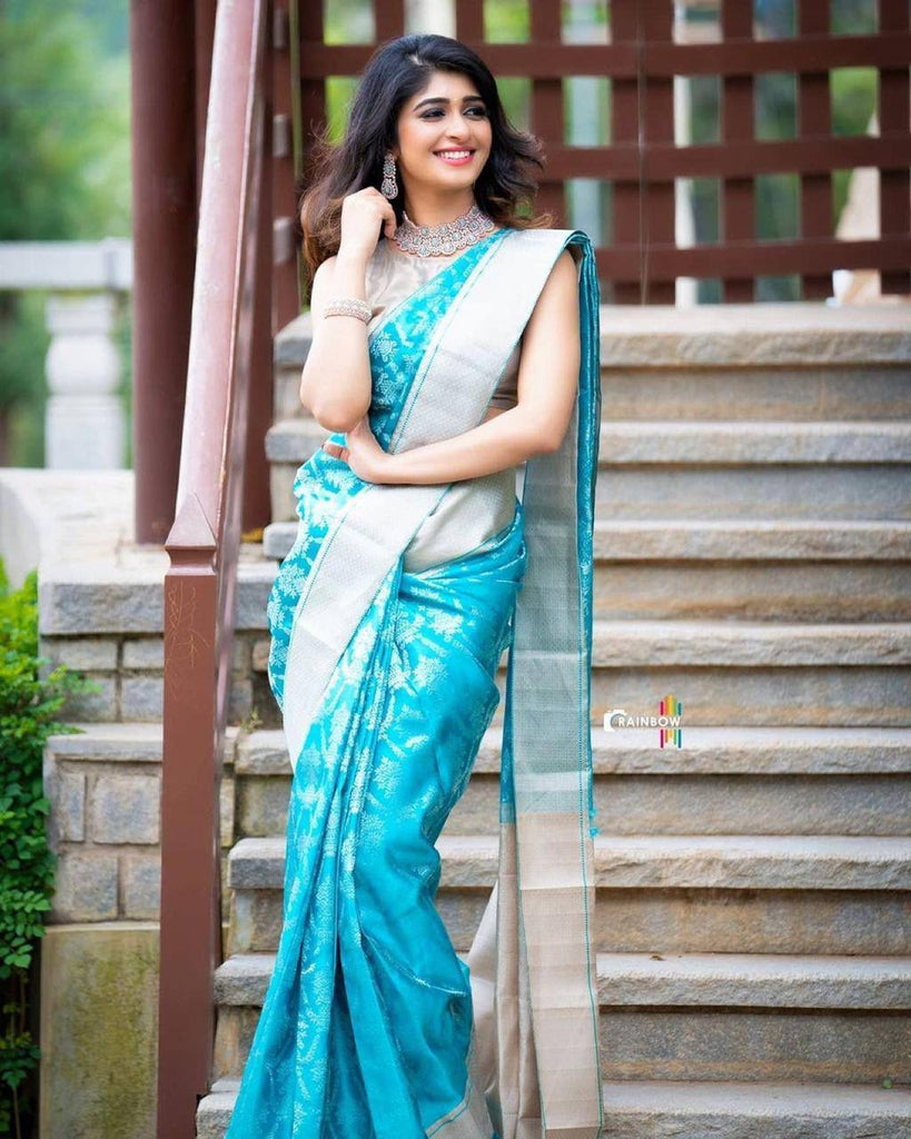 Rich Pallu and Jequard Work Saree 093