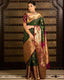 Rich Pallu and Jacqured work Saree 030