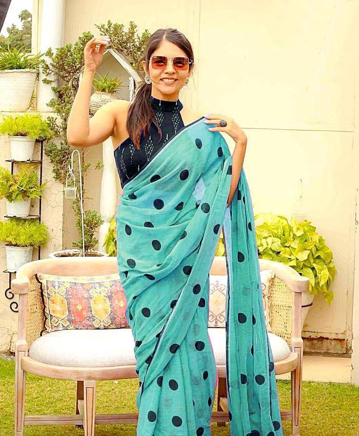 Devika Soft cotton Printed Saree