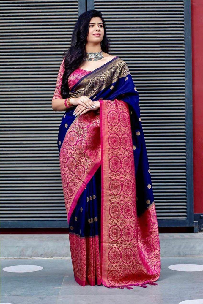 Rich Pallu and Jacqured Work saree 088