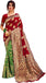 Litchi Banarasi silk with Antique Jari Half Half saree