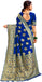 Litchi Banarasi silk with Antique Jari Half Half saree