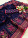 Srushti Linen Jute Silk with Mirror Work