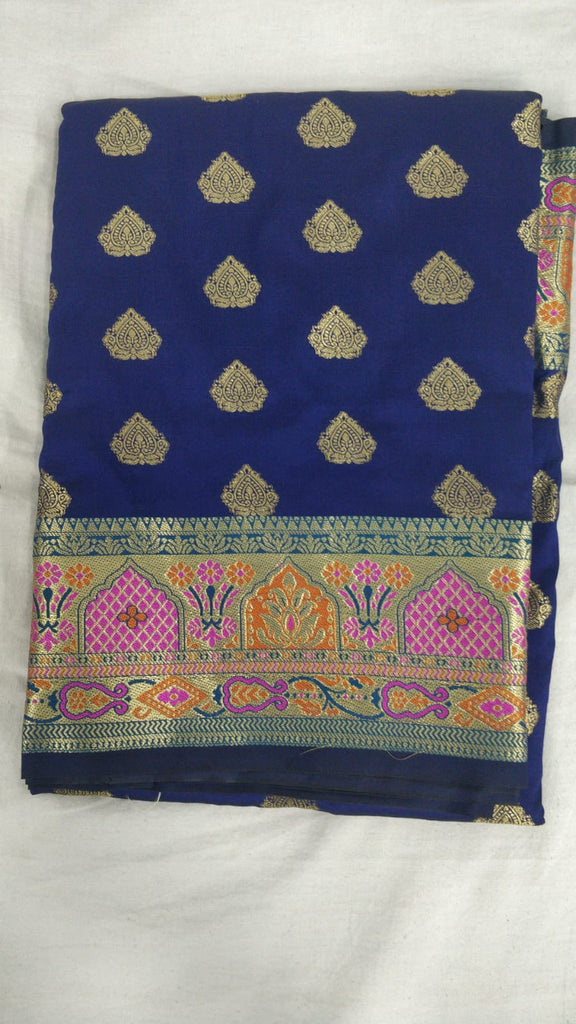 Minakari Silk with Jacquard work