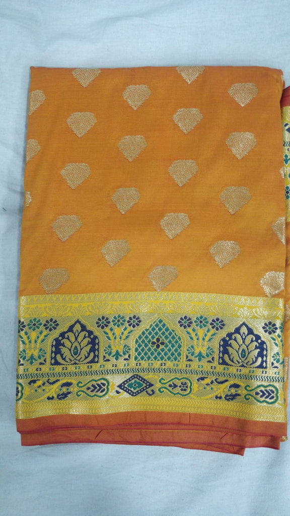 Minakari Silk with Jacquard work