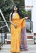 Block Print Bandhej Saree