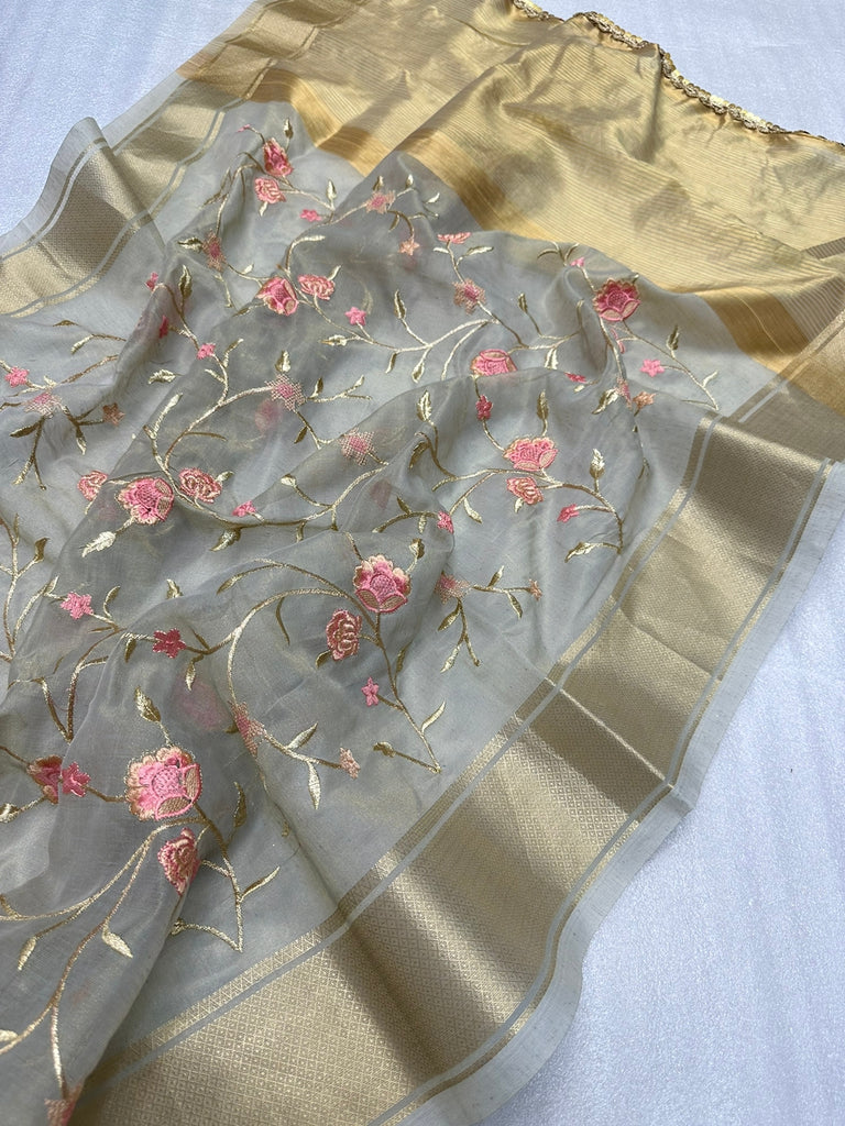 Navya Jaal Organza Saree