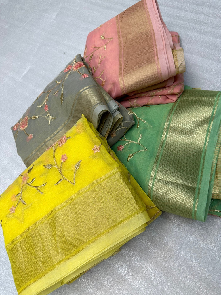 Navya Jaal Organza Saree