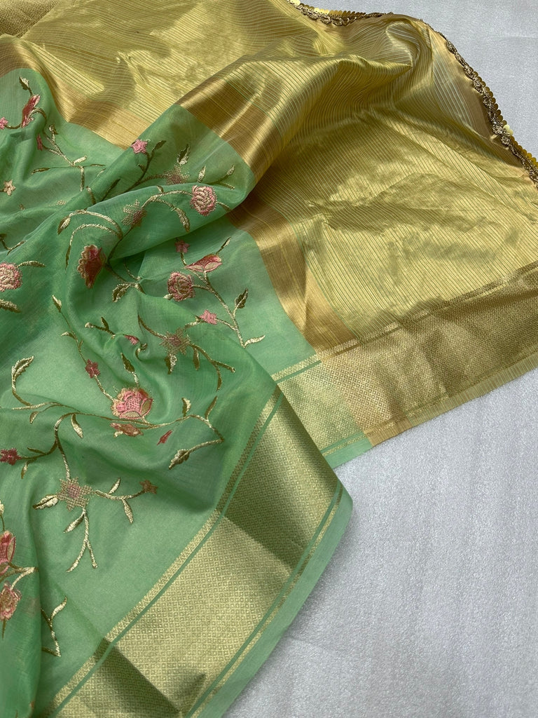 Navya Jaal Organza Saree