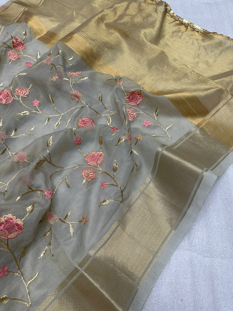 Navya Jaal Organza Saree