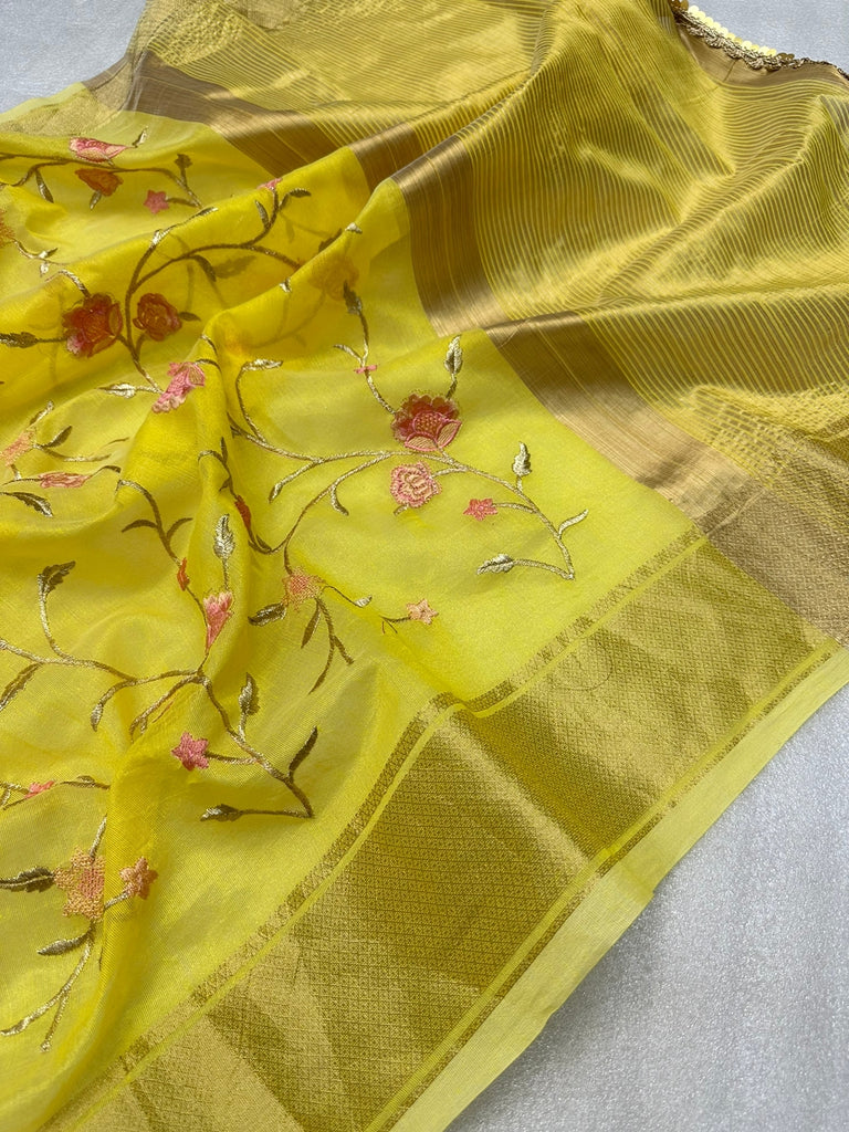 Navya Jaal Organza Saree